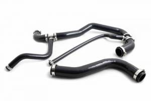Dirty Hooker Diesel - DHD 500-0386 BLACK SILICONE UPPER & LOWER COOLANT HOSE KIT FOR 01-05 6.6 LB7/LLY DURAMAX - Image 1