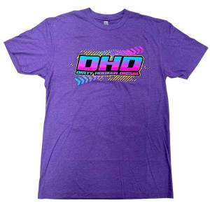Dirty Hooker Diesel - DHD Next Level 90's Roller Rink Purple T-Shirt - Image 1