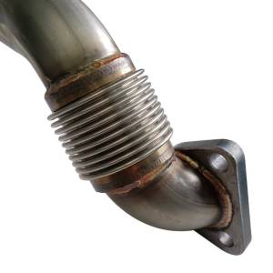 Dirty Hooker Diesel - DHD 300-117K Driver & Passenger Stainless Steel High Flow Long Up Pipe Set 2001-2004 - Image 2