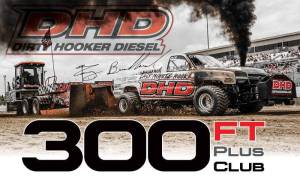 DHD 3'x5' 300+ Club Pulling Banner - High Resolution Image