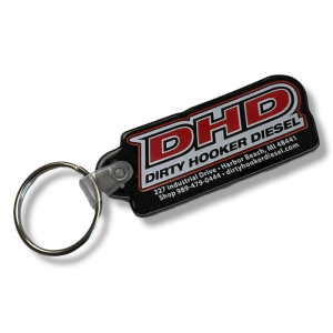 DHD 061-013 Die-Cut Flexible Keychain