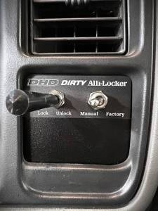 Dirty Hooker Diesel - DHD 115-510 Classic Dash Dirty Alli-Locker 5-Speed Torque Converter Lockup Switch 2001-2005 - Image 3