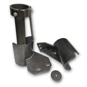 DHD 600-418 Chevy HD LML L5P Front Drive Shaft Blow Shield Kit Steel 2011-2019