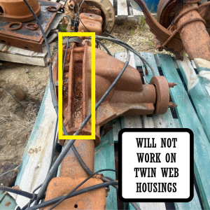 Dirty Hooker Diesel - DHD 600-421 Rear Drive Shaft - Rear Hoop Steel 2003-2010 Dodge Truck AAM 11.5 - Image 4