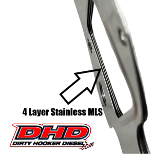 Dirty Hooker Diesel - DHD 300-155 Duramax Exhaust Manifold Gasket Set 2001-2016 GM 98002804 - Image 2