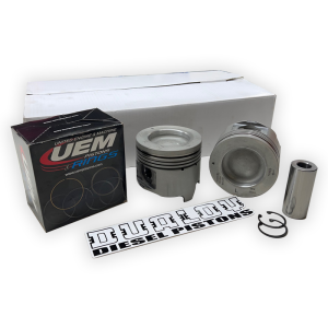 Dirty Hooker Diesel - DHD Dualoy 40 Over Delipped Duramax Piston Set 2001-2016 6.6L - Image 2