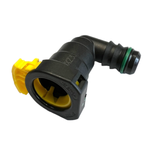 GM OE 5/8" Quick Connect to 5/8" Barb 90 Deg. Elbow