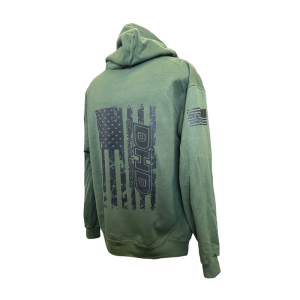 Dirty Hooker Diesel - DHD Green Veteran Hoodie S-3XL - Image 2