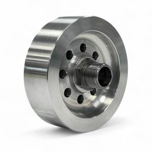 Dirty Hooker Diesel - DHD L5P Duramax Engine Oil Cooler Filter Adapter - Uses PF2232 Filter - Image 3