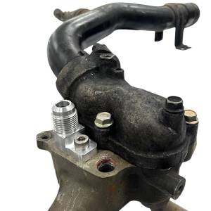 Dirty Hooker Diesel - DHD -10AN Billet Thermostat Housing Adapter - Choose Size - Image 3