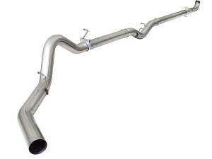 Exhaust - Exhaust Systems - aFe Power - aFe Power 4 in DP-Back Exhaust GM Silverado/Sierra 2500/3500 01-10 V8-6.6L No Muffler - 49-04059NM
