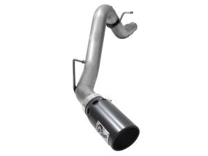 Exhaust - Exhaust Systems - aFe Power - aFe Power 3.5 in DPF-Back Exhaust GM Colorado/Canyon 2016 L4-2.8L (td) Blk Tip - 49-44064-B