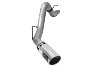 Exhaust - Exhaust Systems - aFe Power - aFe Power 3.5 in DPF-Back Exhaust GM Colorado/Canyon 2016 L4-2.8L (td) Pol Tip - 49-44064-P
