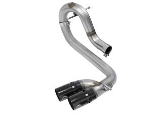 Exhaust - Exhaust Systems - aFe Power - aFe Power 3 in DPF-Back Exhaust GM Colorado/Canyon CC/SB 2016 L4-2.8L (td) Blk-Dual Rebel - 49-44065-B