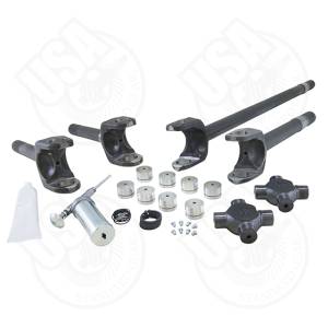 USA Standard 4340 Chrome-Moly replacement axle kit for '79-'93 Dodge Dana 60 front, 30 spline w/Super Joints