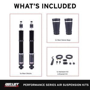 Air Lift - Air Lift Performance 2005-2014 Ford Mustang (S197) Rear Kit (3/8 Fittings Not Included) - Image 4