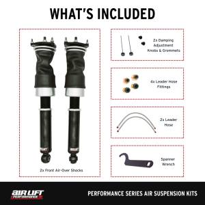 Air Lift - Air Lift Performance 14-24 Infiniti Q50 Air Suspension Front Kit - Image 4