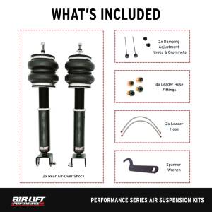 Air Lift - Air Lift Performance 14-24 Infiniti Q50 Air Suspension Rear Kit - Image 4