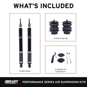 Air Lift - Air Lift Performance 09-16 Audi A4 Quattro & FWD S4/RS4 Rear Air Suspension Kit - Image 4