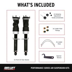 Air Lift - Air Lift Performance 09-13 Infiniti G37 / 09-20 Nissan 370z Front Air Suspension Kit - Image 4