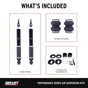 Air Lift - Air Lift Performance 15-20 Audi A3 / 15-24 Volkswagen GTI Air Suspension Rear Kit - Image 4