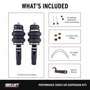 Air Lift - Air Lift Performance 09-16 Audi A4 Quattro & FWD S4/RS4 Front Air Suspension Kit - Image 4