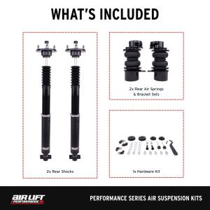 Air Lift - Air Lift Performance 2024 Lexus RC300/350 / 15-22 Lexus RC 350 / 13-21 Lexus GS 350 Rear Kit - Image 3