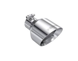 MBRP - MBRP T304 SS Tip 2.5in ID, 5in OD Out, 8in Length, Angle Cut, Dual Wall - Image 2