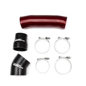 Wehrli Custom Fabrication - Wehrli 1998.5-2002 5.9L Cummins 3.5" Passenger (Hot) Side Replacement Intercooler Pipe Kit - Image 1