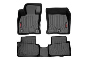 Floor Mats Front and Rear Ford Maverick Hybrid 2WD/4WD (2022-2026) Rough Country