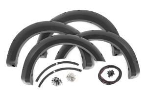 Pocket Fender Flares UH Tuxedo Black Metallic Ford F-150 2WD/4WD (09-14) Rough Country