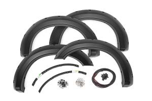 Pocket Fender Flares UH Tuxedo Black Ford F-250/F-350 Super Duty (11-16) Rough Country