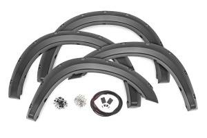 Pocket Fender Flares PXJ Diamond Black Ram 2500/3500 2WD/4WD (2011-2018) Rough Country