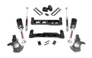 5 Inch Lift Kit N3 Struts Silverado/Sierra 1500 2WD (07-13) Rough Country