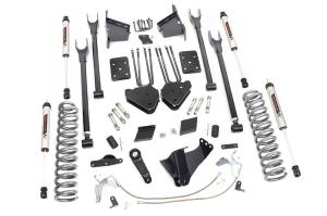 6 Inch Lift Kit 4-Link No OVLD V2 Ford F-250 Super Duty 4WD (11-14) Rough Country