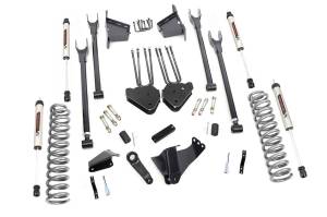 8 Inch Lift Kit 4 Link RR Blocks V2 Ford F-250/F-350 Super Duty (05-07) Rough Country