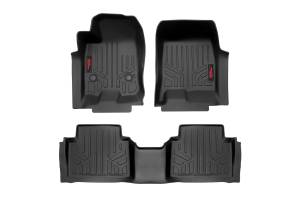 Floor Mats FR & RR Crew Chevy/GMC Canyon/Colorado 2WD/4WD (2023-2026) Rough Country