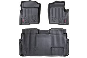 Floor Mats FR & RR 2 Ret Hook Ford F-150 2WD/4WD (2011-2014) Rough Country