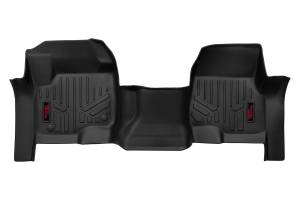Floor Mats Front Over Hump Ford F-250/F-350 Super Duty 2WD/4WD (17-26) Rough Country