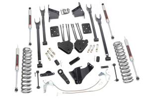 8 Inch Lift Kit 4 Link M1 Ford F-250/F-350 Super Duty 4WD (2008-2010) Rough Country