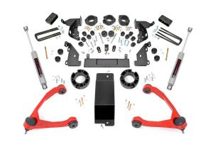 4.75 Inch Lift Kit Combo Red UCA Silverado/Sierra 1500 (14-15) Rough Country