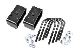 2 Inch Block & U-Bolt Kit Ford F-250 Super Duty 2WD/4WD (2005-2010) Rough Country