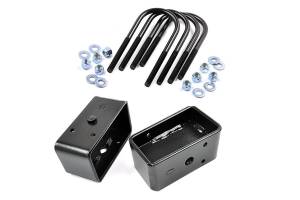 3 Inch Block And U-Bolt Kit Ford F-250 Super Duty 2WD/4WD (1999-2010) Rough Country