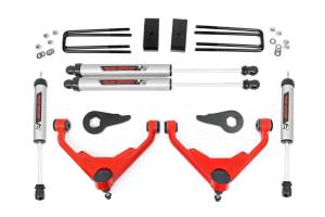 3 Inch Lift Kit FT Code V2 Red Silverado/Sierra 2500HD/3500HD/Suburban 2500/Yukon XL 2500 (01-10) Rough Country