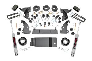 4.75 Inch Lift Kit Combo Stamped Steel Control Arms Silverado/Sierra 1500 4WD (14-15) Rough Country