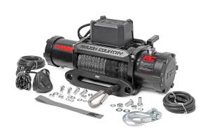 9500-Lb Pro Series Winch Synthetic Rope Rough Country