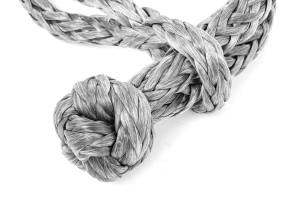 Rough Country - Soft Shackle 7/16 Inch Gray Rough Country - Image 3