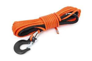 Rough Country - Synthetic Rope 1/4 Inch 50 Ft Orange Rough Country - Image 2
