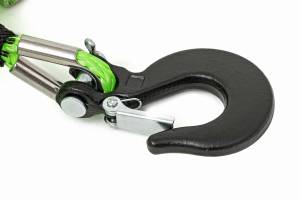 Rough Country - Synthetic Rope 1/4 Inch 50 Ft Lime Green Rough Country - Image 1