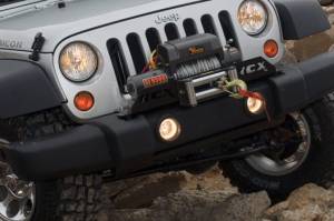 Rough Country - Winch Mounting Plate Factory Bmpr Jeep Wrangler JK/Wrangler Unlimited (07-18) Rough Country - Image 2